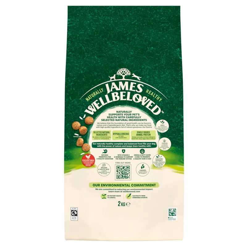 James Wellbeloved Dog Adult Chicken 2kg-1